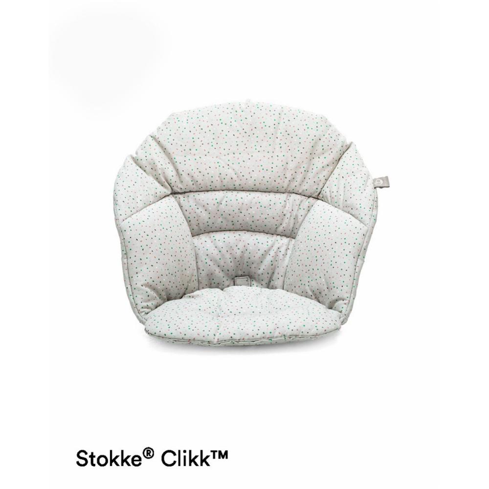 Stokke Clikk Istuinpehmuste - Grey Sprinkles