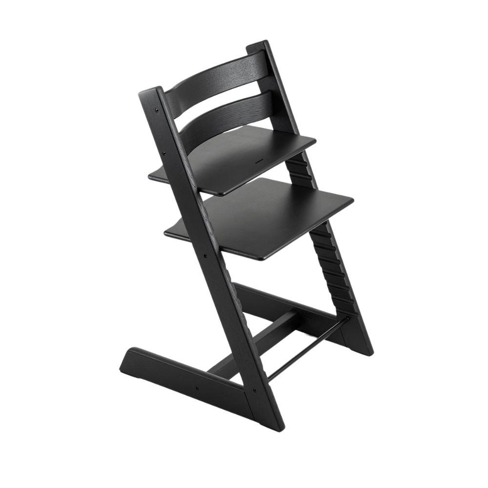 Stokke Tripp Trapp Syöttötuoli OAK - Musta