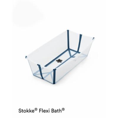 Stokke Flexi Bath XL Kylpyamme - Transparent Blue