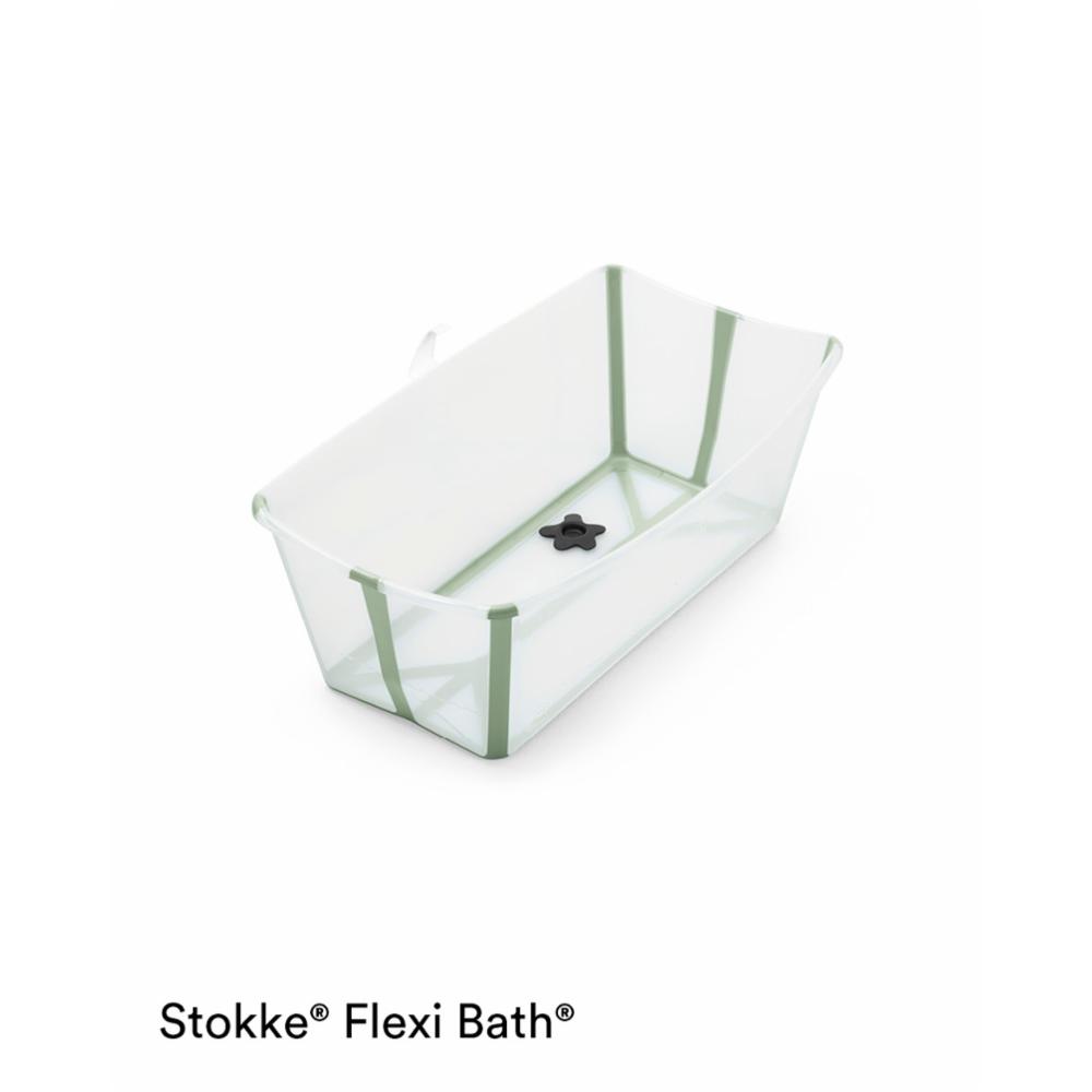 Stokke Flexi Bath XL Kylpyamme - Transparent Green