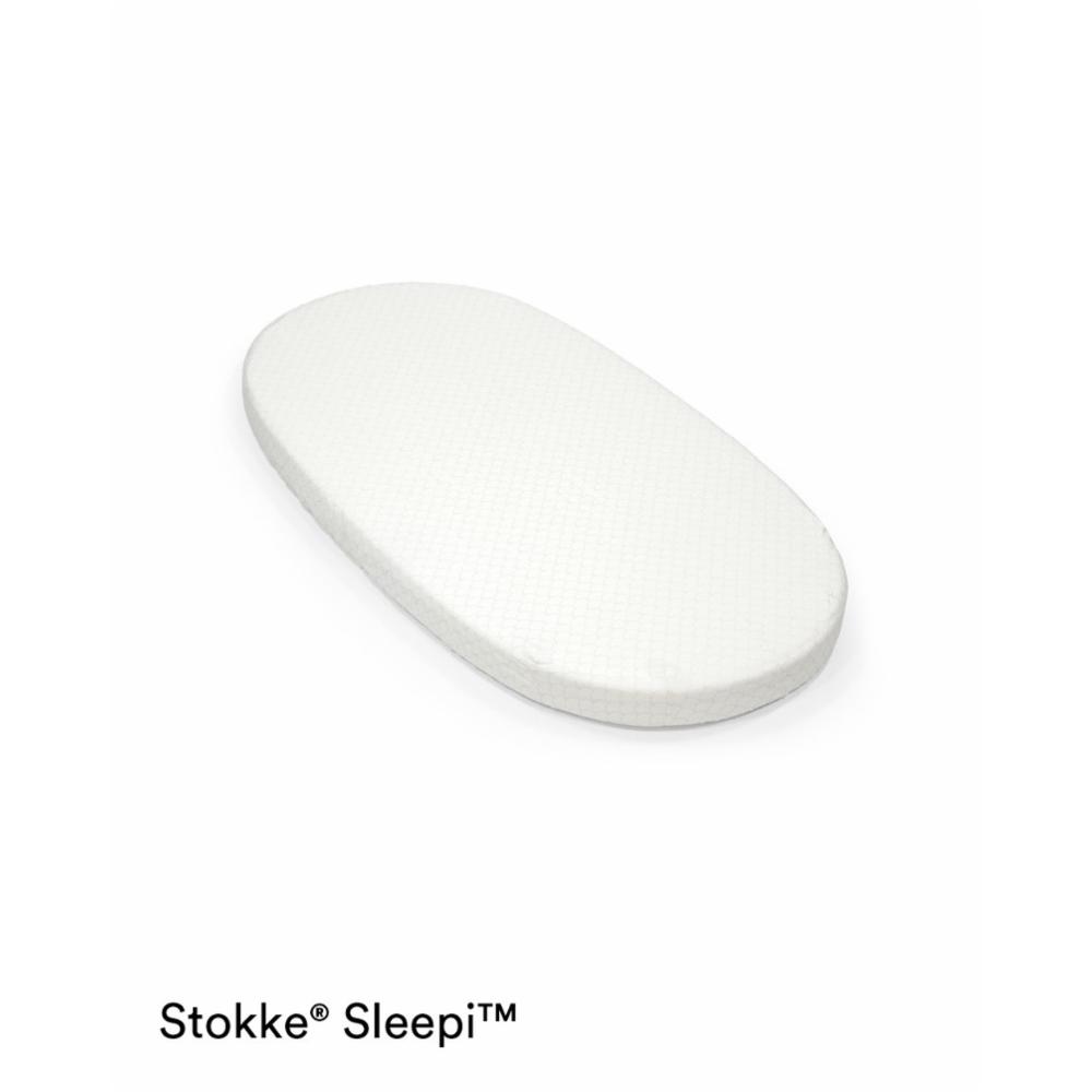 Stokke Sleepi Fitted Sheet Oval V3 - Fans Grey
