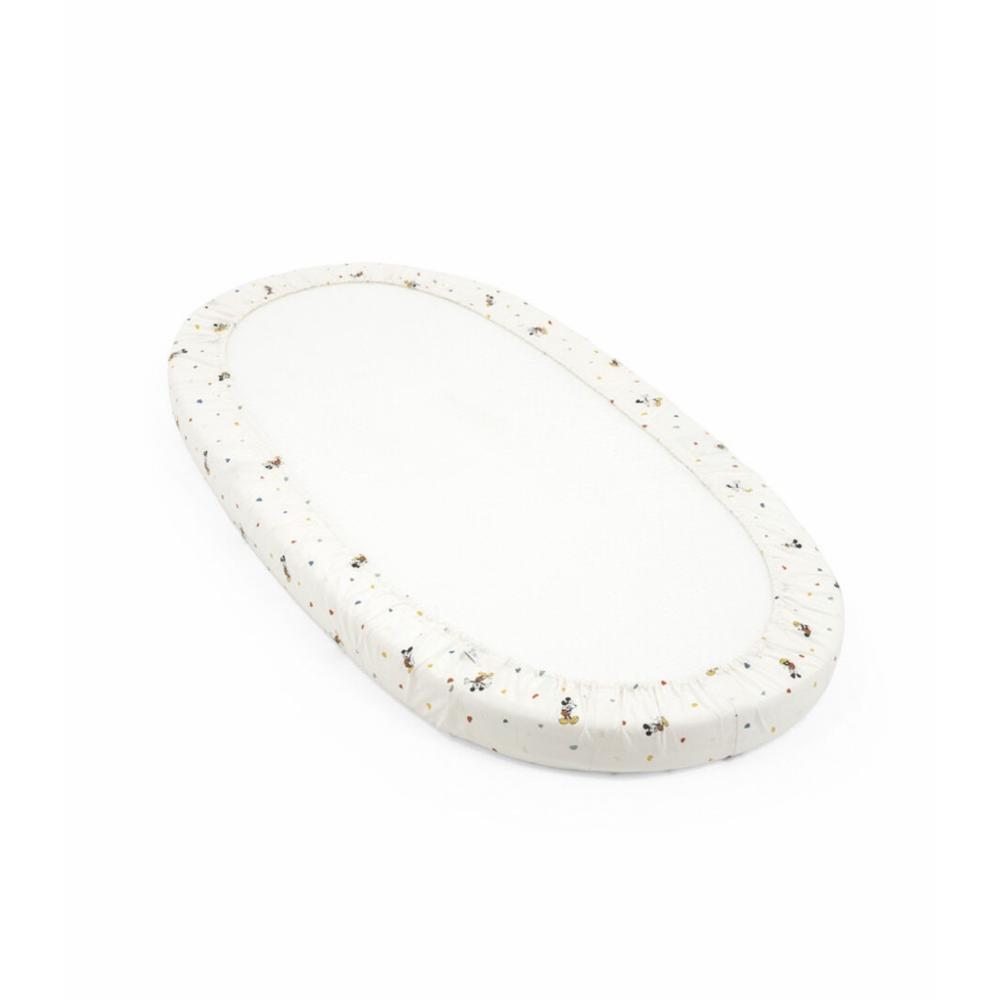Stokke Sleepi Fitted Sheet Oval V3 - Mickey Celebration