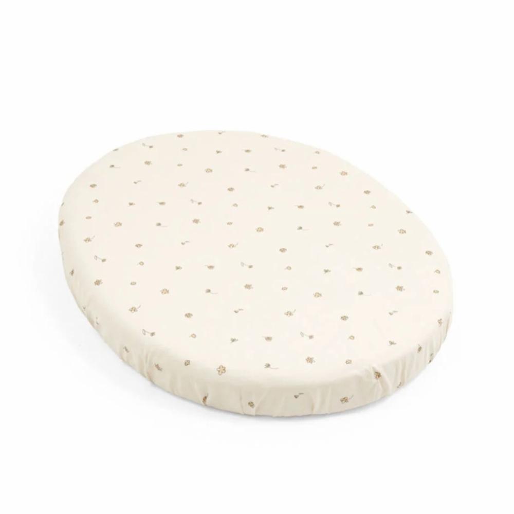 Stokke Sleepi Mini fitted s, Flower Ecru