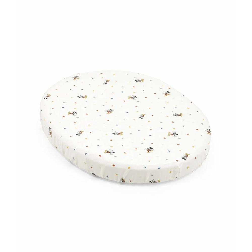 Stokke Sleepi Mini Fitted Sheet Oval V3 - Mickey Celebration