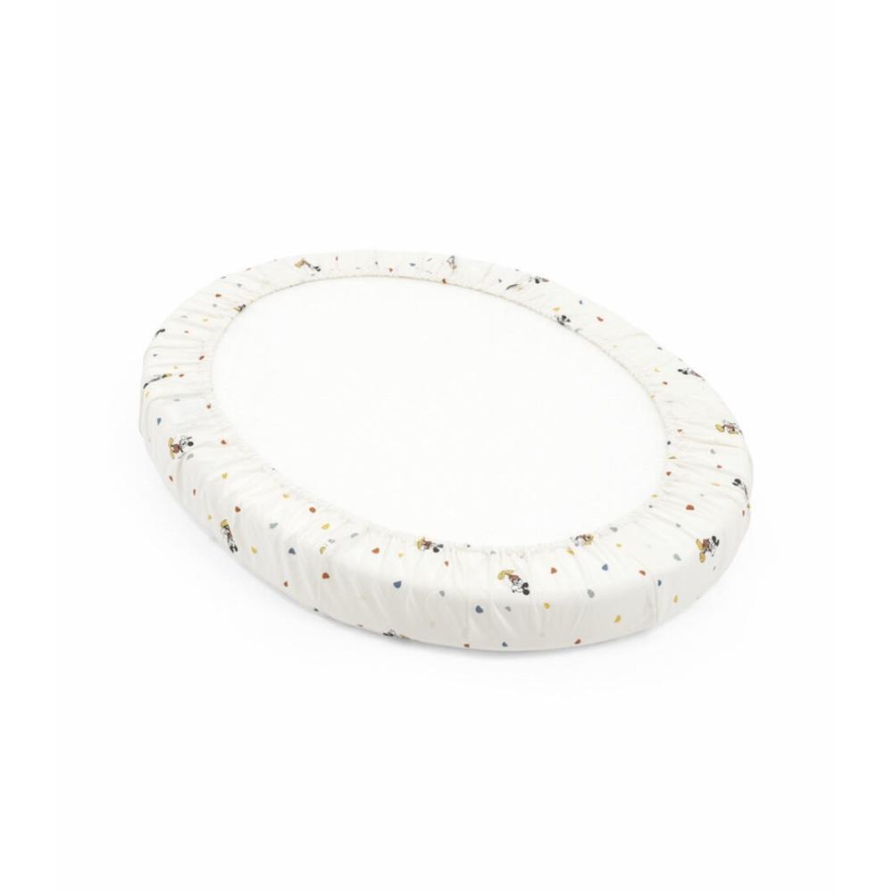 Stokke Sleepi Mini Fitted Sheet Oval V3 - Mickey Celebration