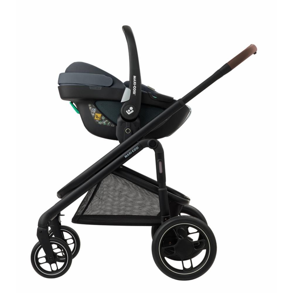 Maxi-Cosi Plaza + Yhdistelmävaunut - Essential Graphite