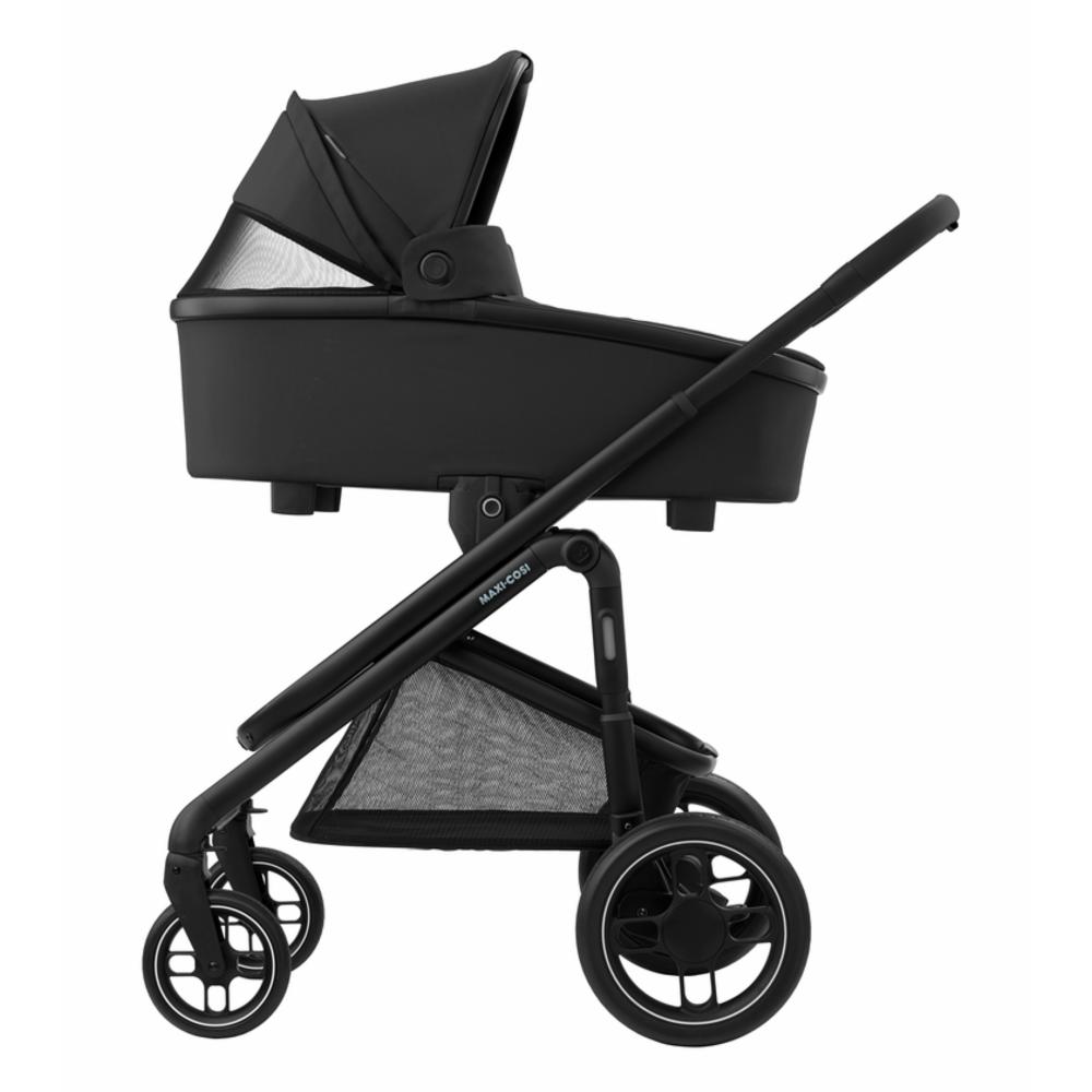 Maxi-Cosi Plaza + Yhdistelmävaunut - Essential Black