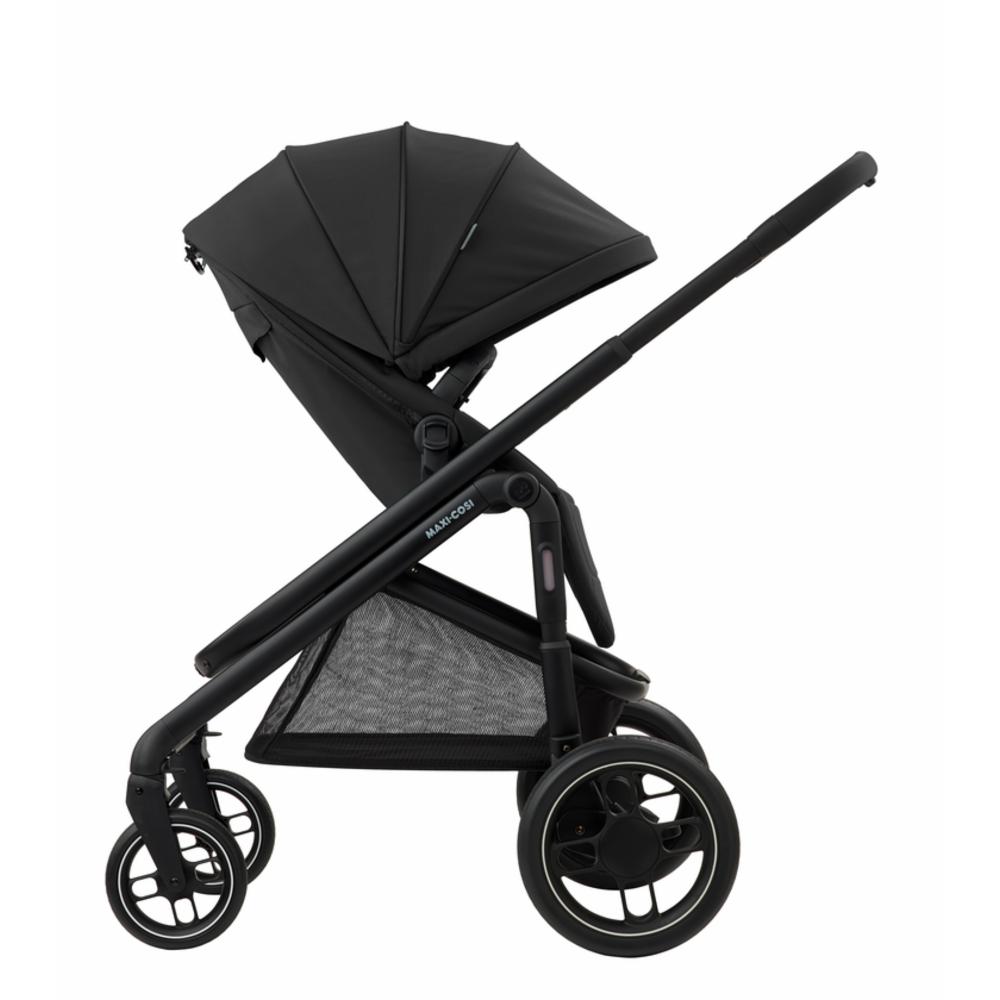 Maxi-Cosi Plaza + Yhdistelmävaunut - Essential Black