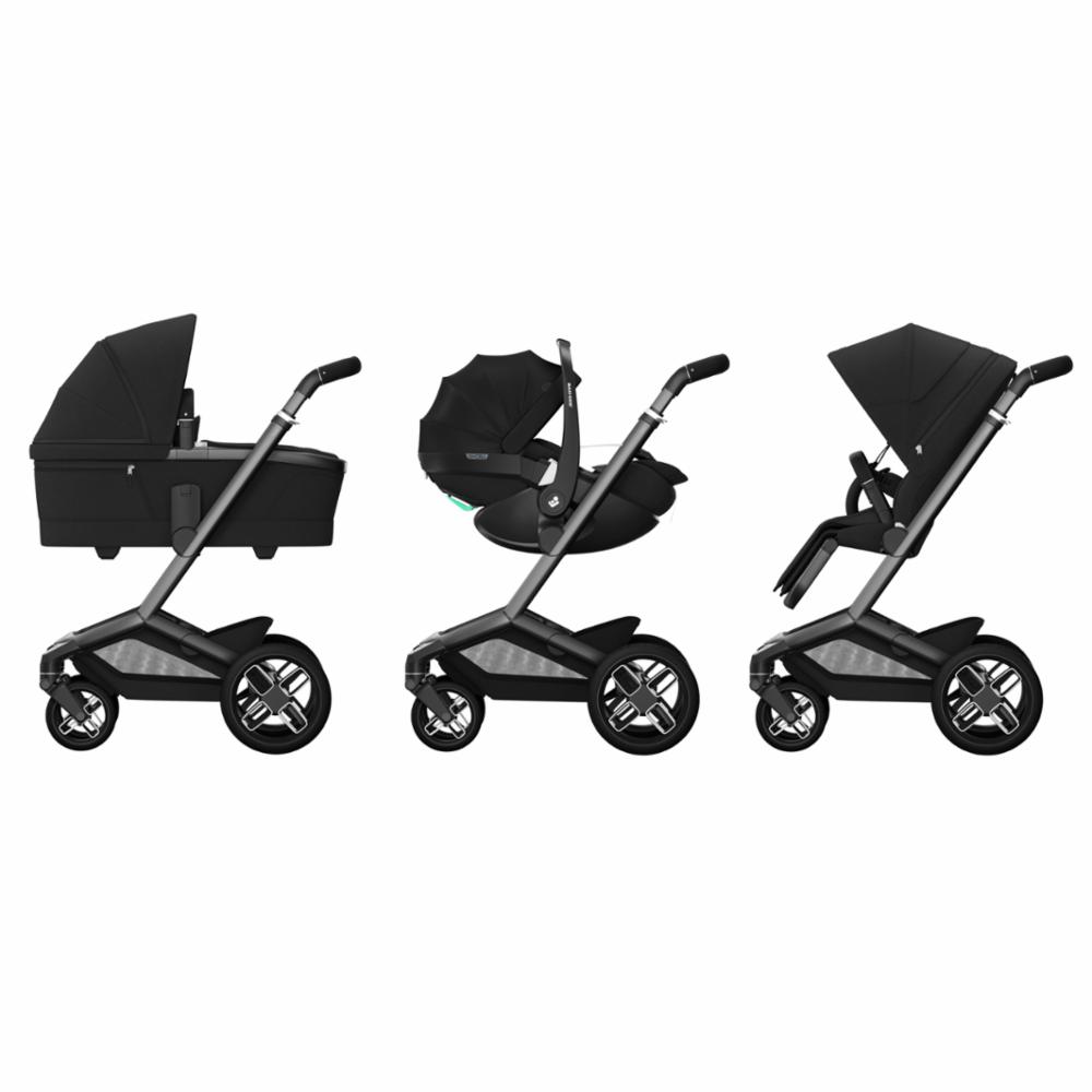 Maxi-Cosi Fame Yhdistelmävaunut - Twillic Black