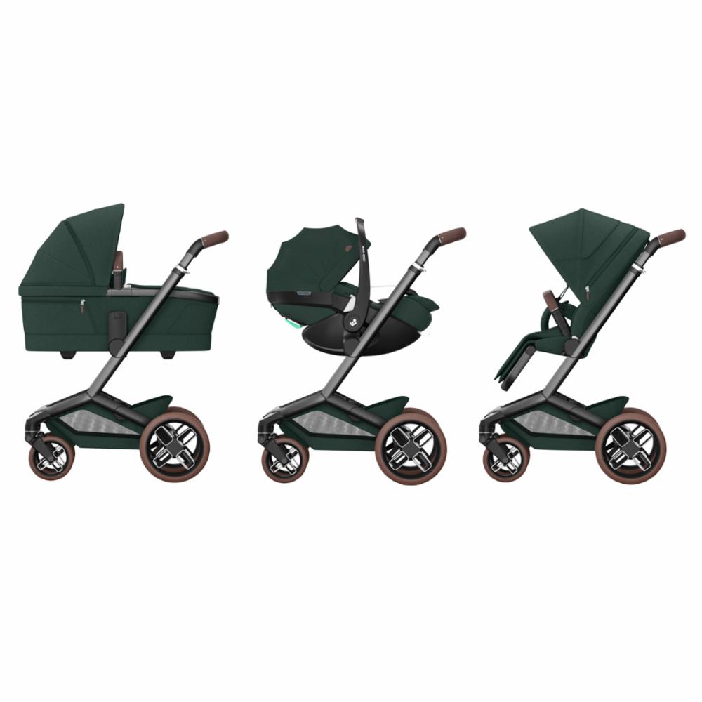 Maxi-Cosi Fame Yhdistelmävaunut - Twillic Green