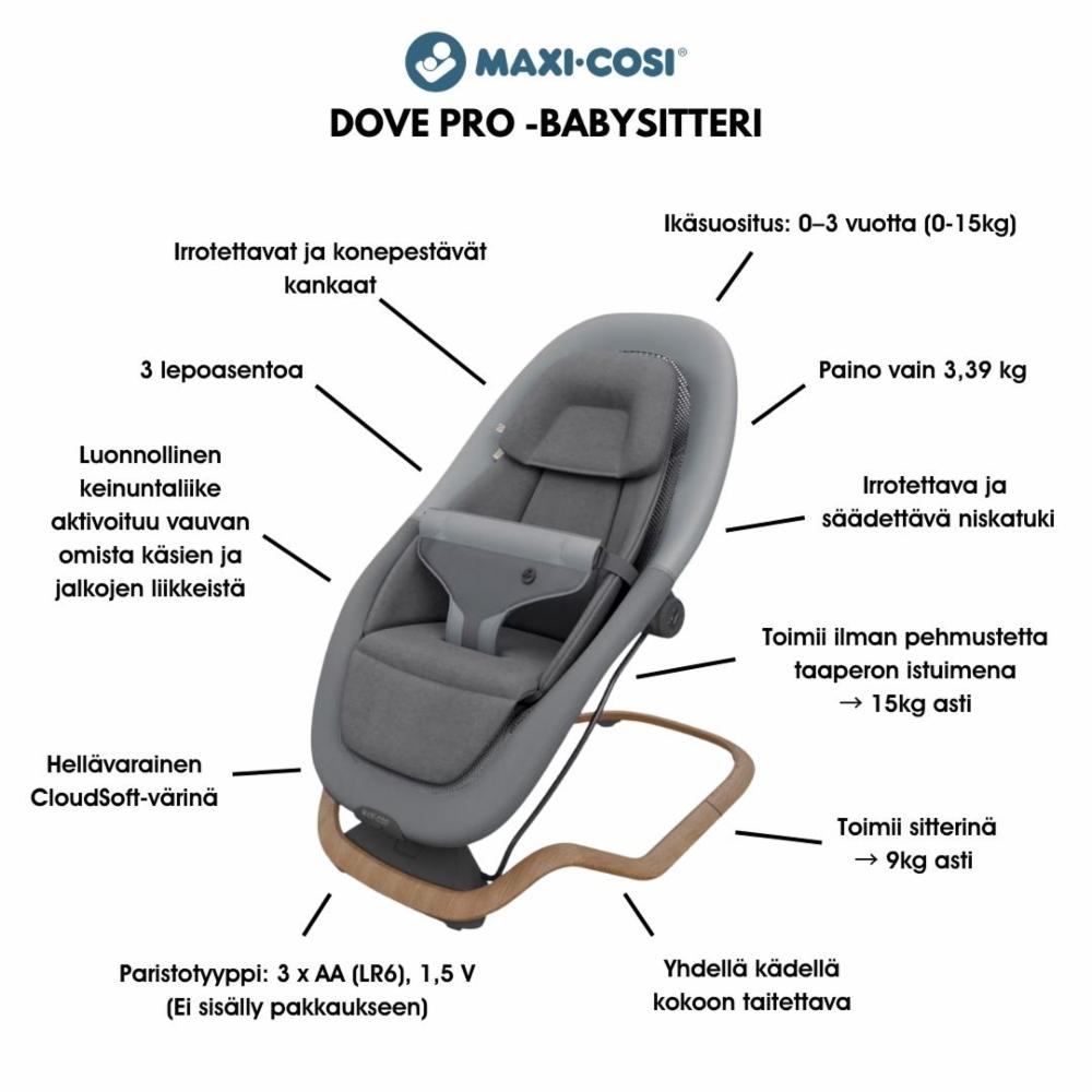 Maxi-Cosi Dove Pro Babysitteri - Elegance Bronze