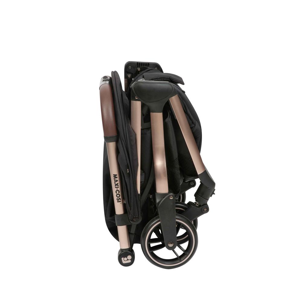 Maxi-Cosi EVA Matkarattaat - Essential Black/Champagne