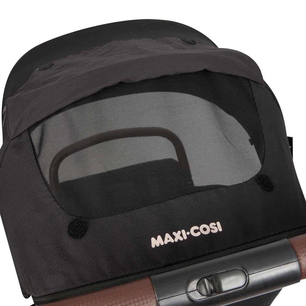 Maxi-Cosi EVA Matkarattaat - Essential Black/Champagne