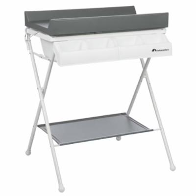 BebeConfort Bellis Kokoontaitettava hoitopöytä ammeella - Mineral Grey