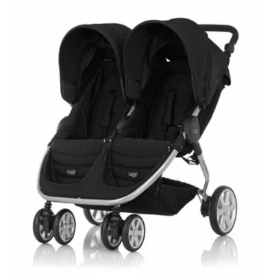 Dubbelvagn Britax B-Agile DOUBLE, Cosmos Black