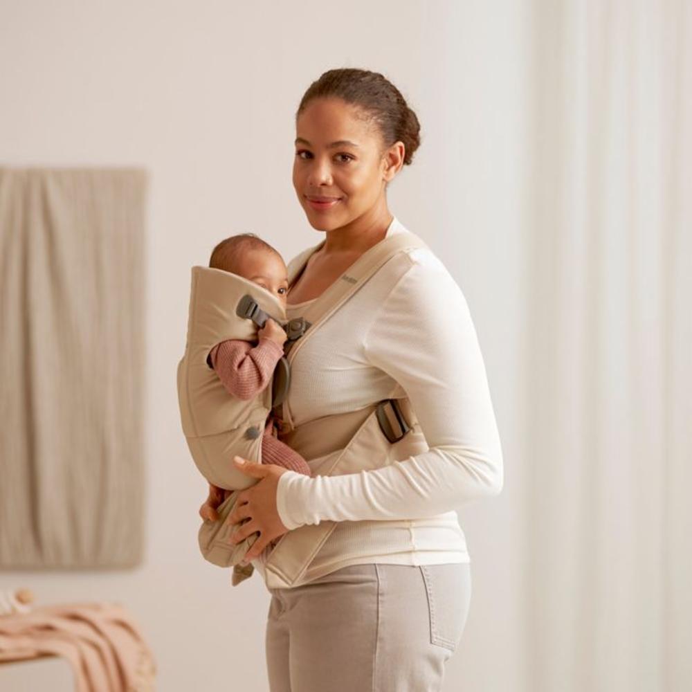 Baby Björn Kantoreppu Mini woven - Beige