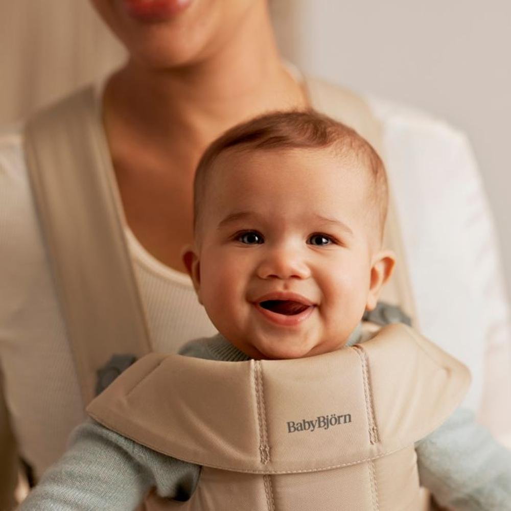 Baby Björn Kantoreppu Mini woven - Beige