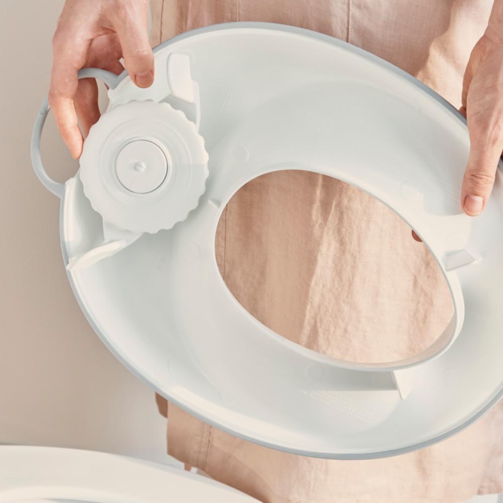 Baby Björn WC-supistaja - Valk&harmaa