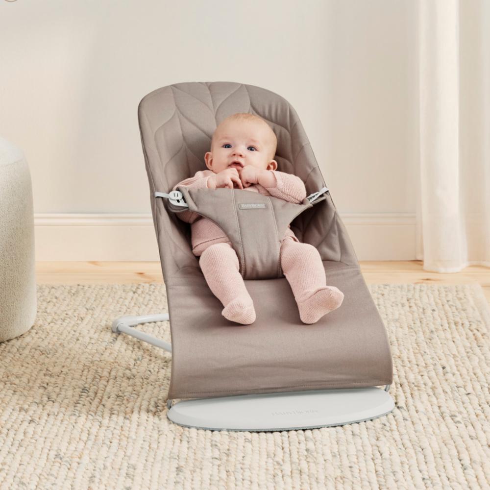 Baby Björn Babysitteri Bliss - Petal Q Sand Grey