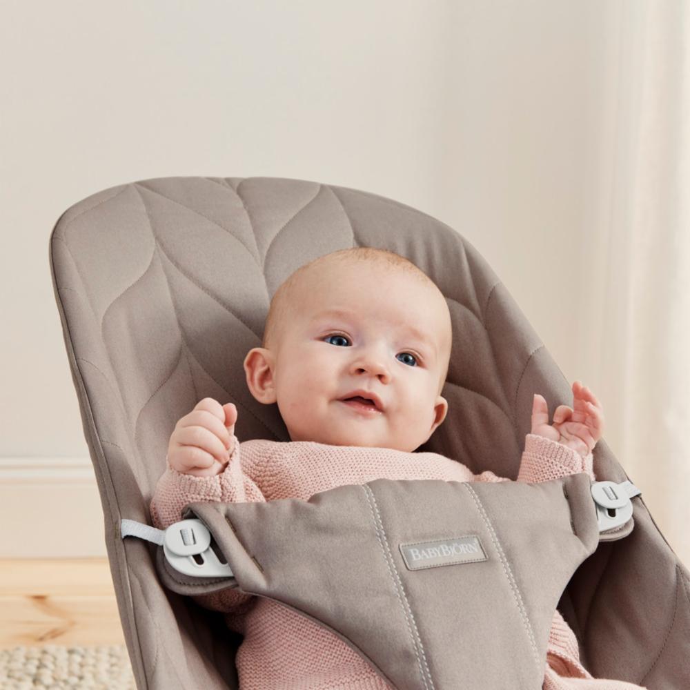 Baby Björn Babysitteri Bliss - Petal Q Sand Grey
