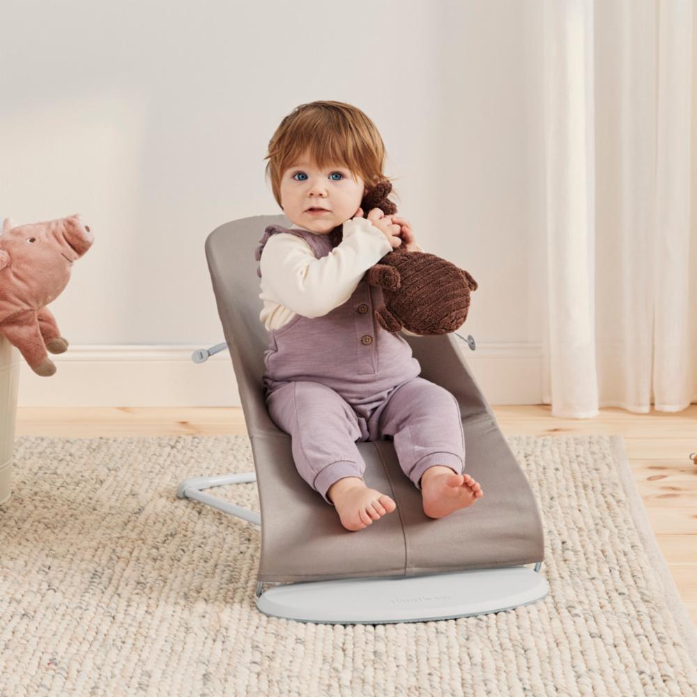 Baby Björn Babysitteri Bliss - Petal Q Sand Grey