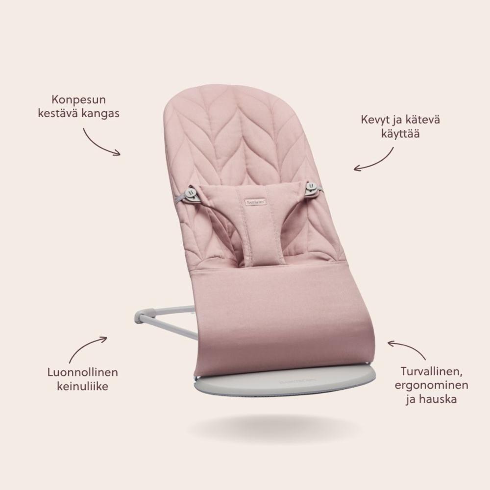 Baby Björn Babysitteri Bliss - Petal Q Dusty Pink