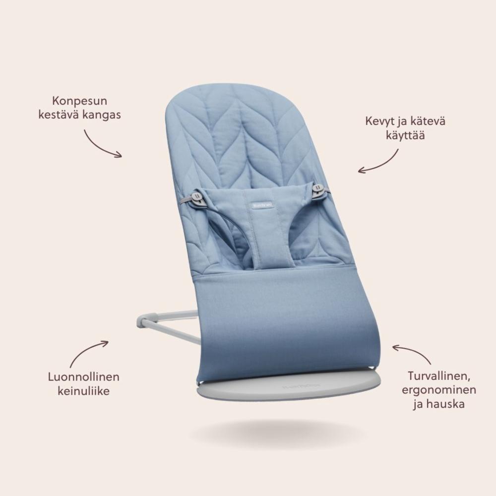 Baby Björn Babysitteri Bliss - Petal Q Blue