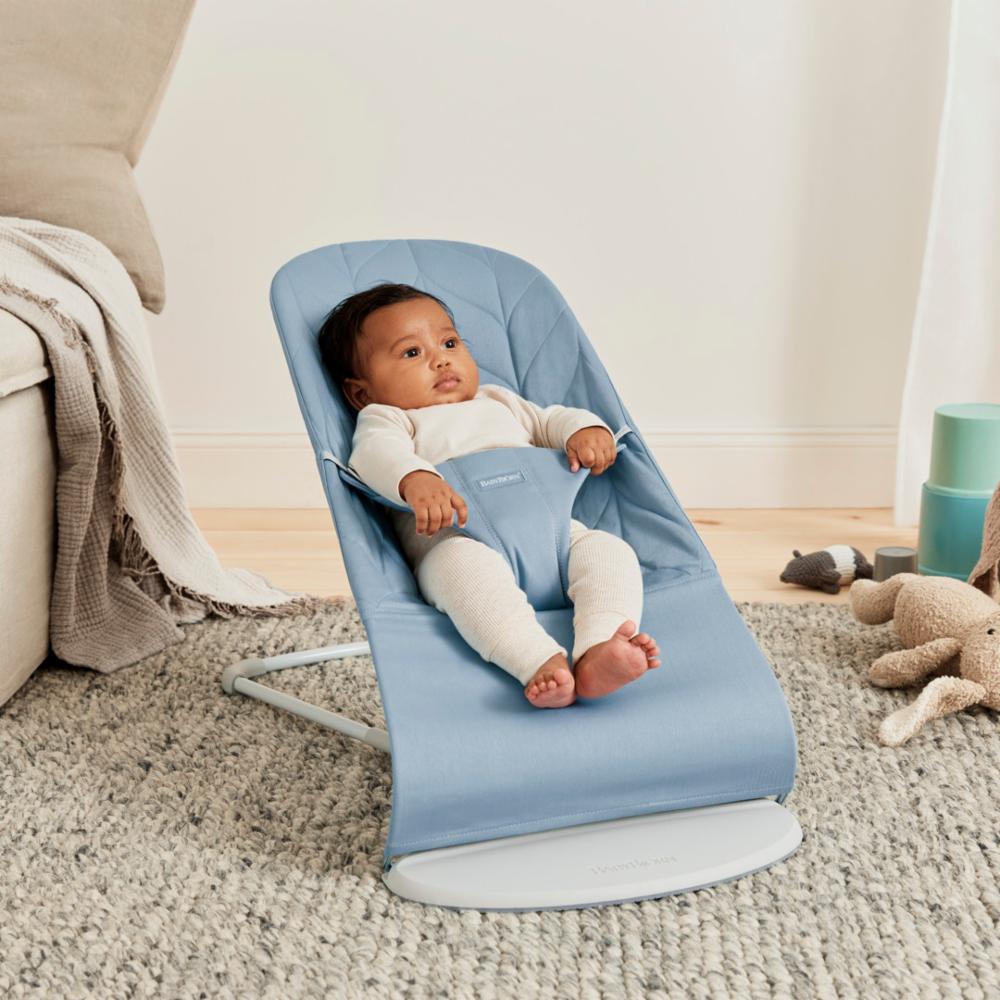 Baby Björn Babysitteri Bliss - Petal Q Blue