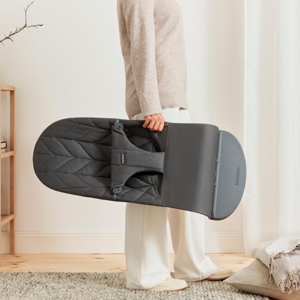 Baby Björn Babysitteri Bliss - Petal Q Anthracite