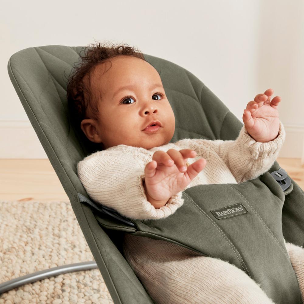 Baby Björn Babysitteri Bliss - Petal Q Dark Green