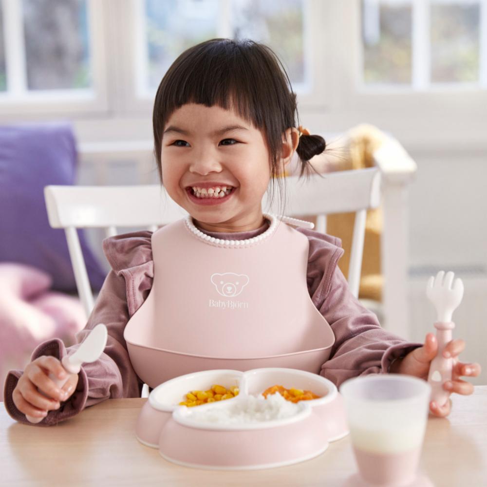 Baby Björn Koururuokalappu - Pinkki
