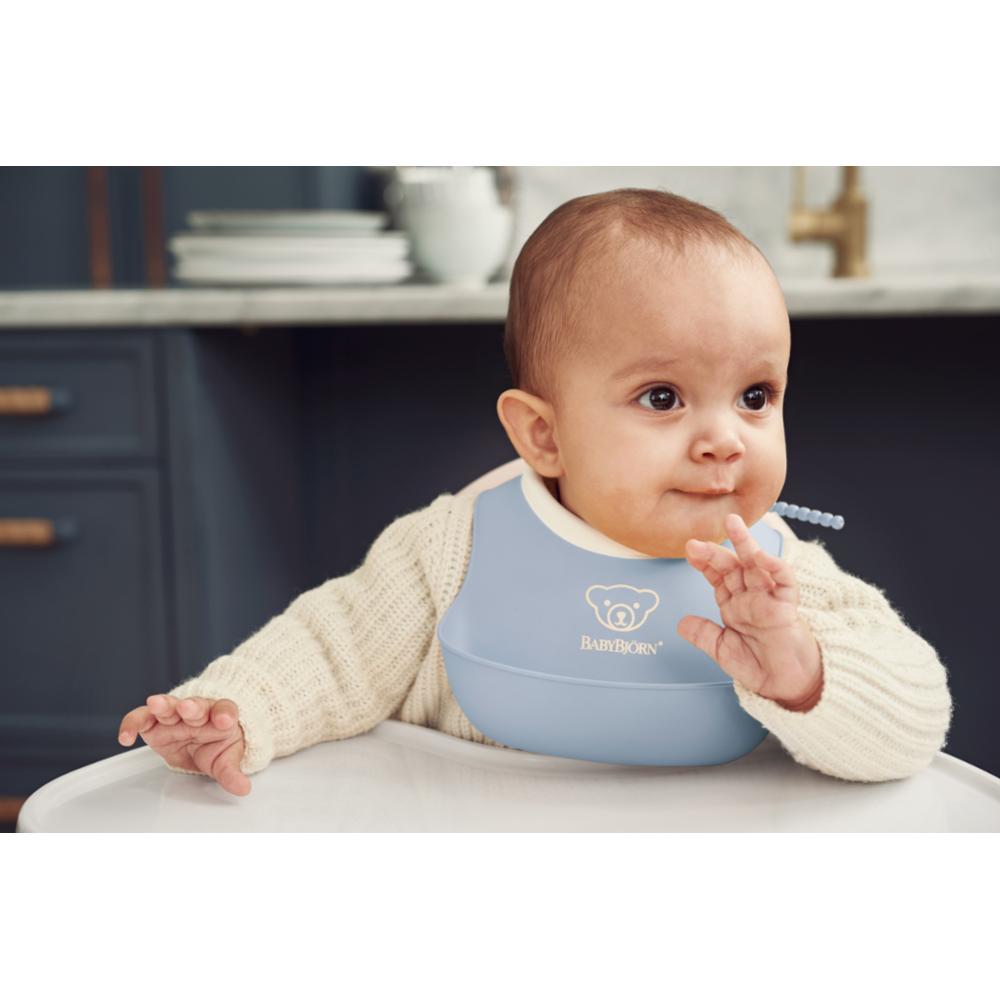 Baby Björn  Pieni Koururuokalappu 2kpl, Sininen/Keltainen