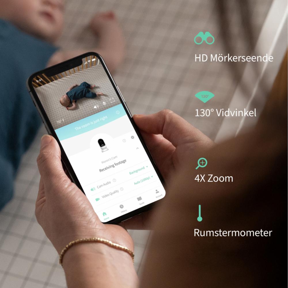Owlet Cam2 Smart HD Videoitkuhälytin