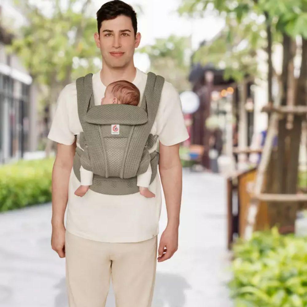 ErgoBaby Omni Deluxe Kantoreppu - Soft Olive