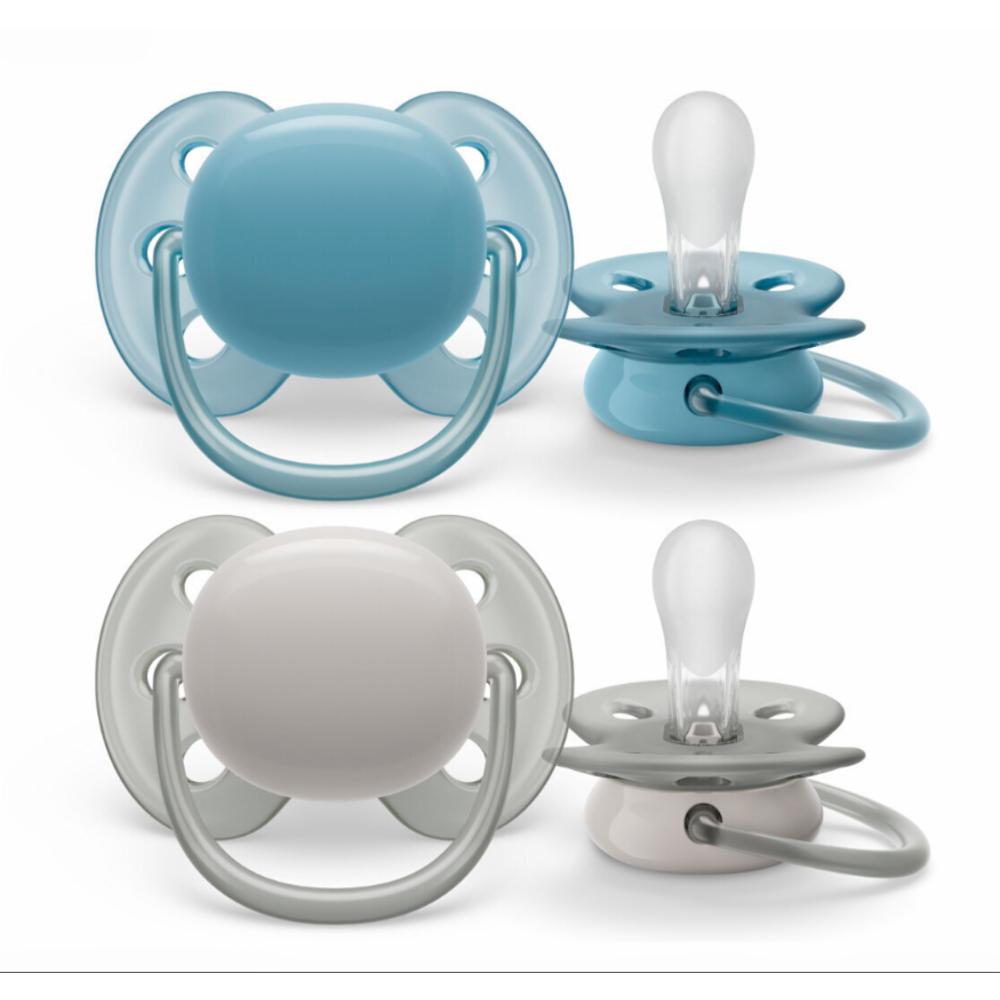 Avent Tutti Ultra Soft 6-18kk - Sininen/Harmaa