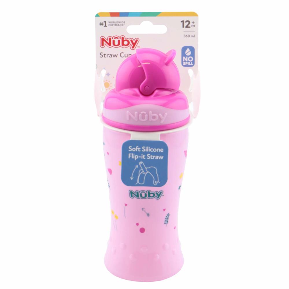 Nuby Pillipullo 360ml kuvioilla