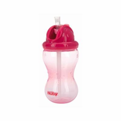 Nuby Pillipullo Flip-it 360ml, PINKKI