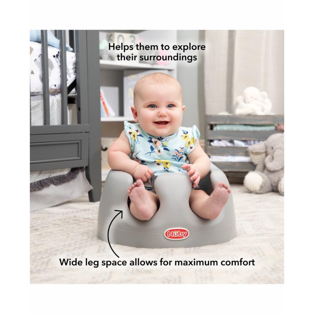 Nuby Vauvanistuin Foam - Harmaa