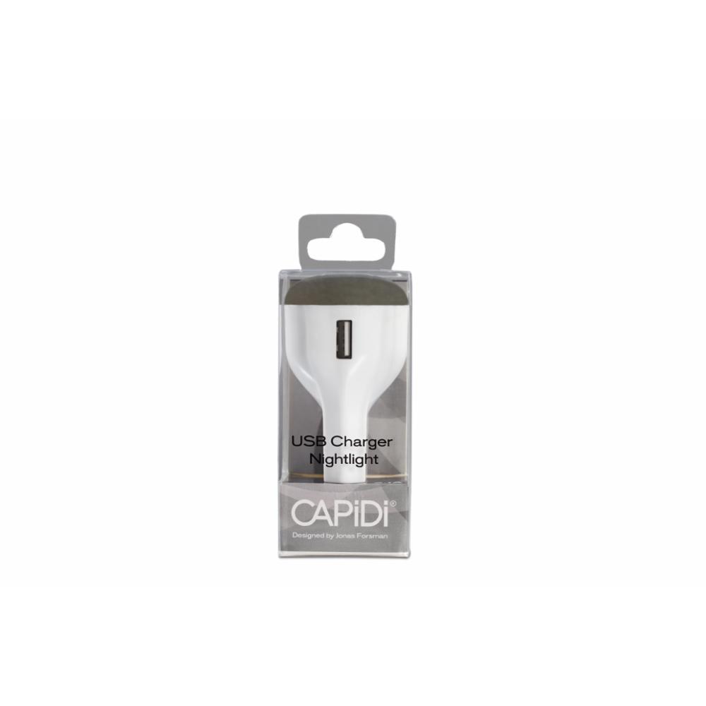 Capidi Nightlight+USB charger 2,1A
