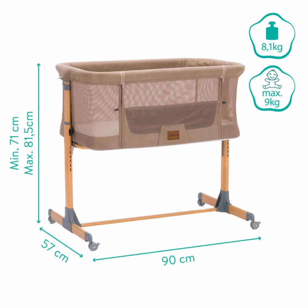 Fillikid Ensisänky Air 90x57cm - Caramel