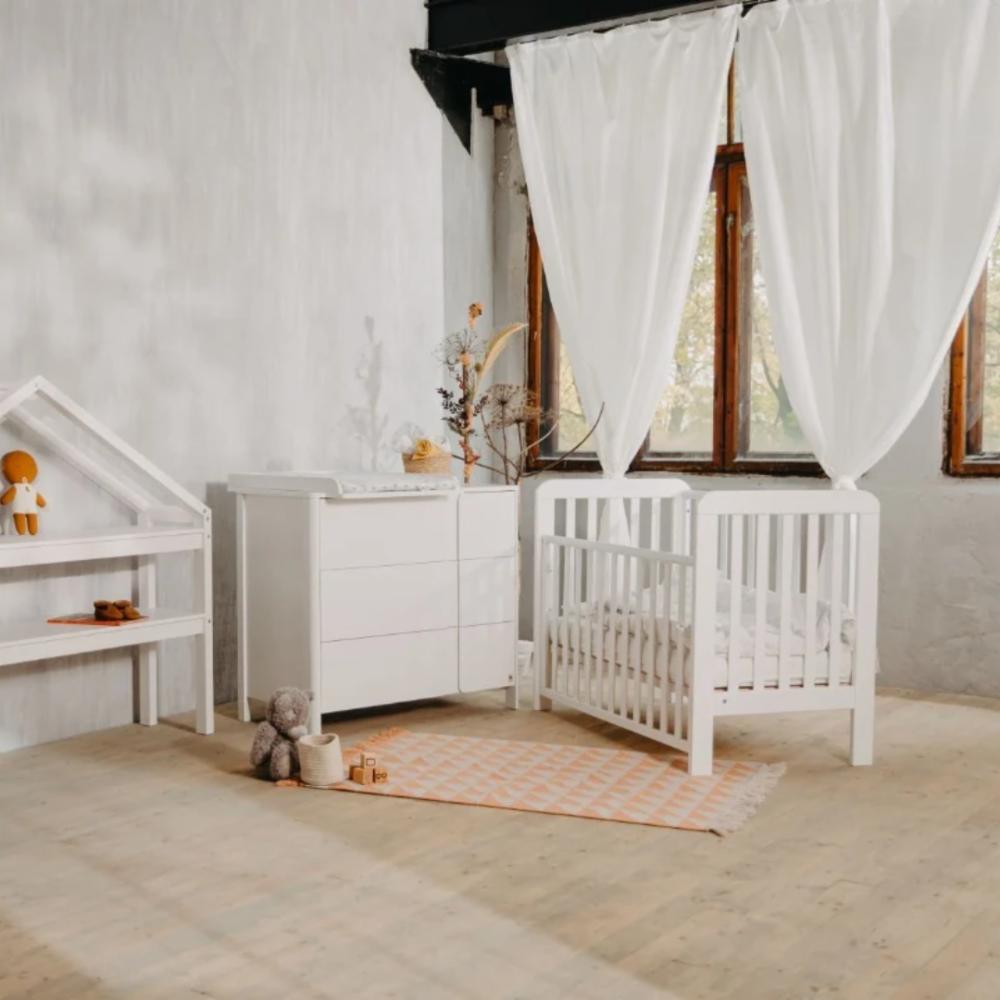 YappyKids YappyLull Pinnasänky 120*60cm - Valkoinen