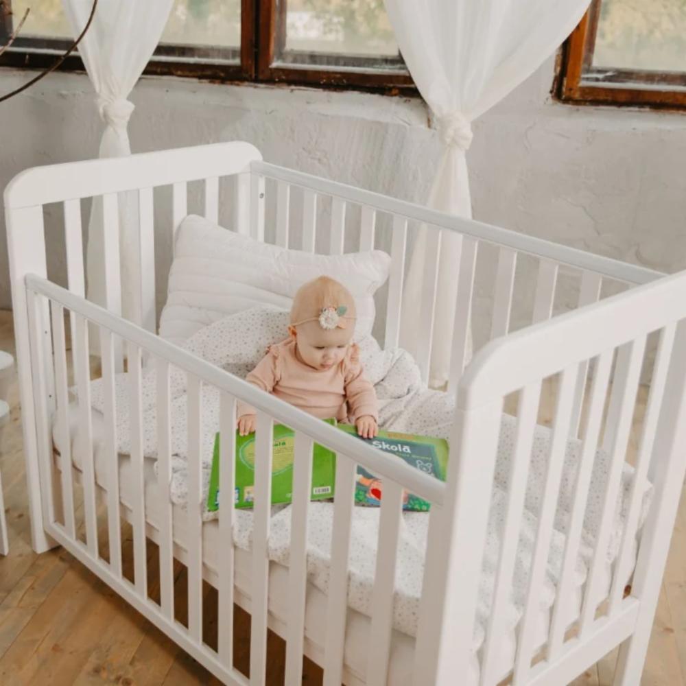 YappyKids YappyLull Pinnasänky 120*60cm - Valkoinen