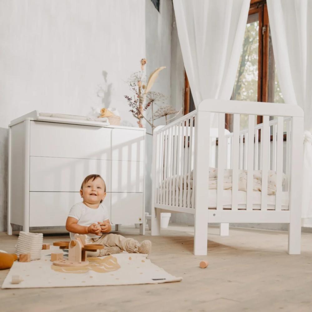 YappyKids YappyLull Pinnasänky 120*60cm - Valkoinen