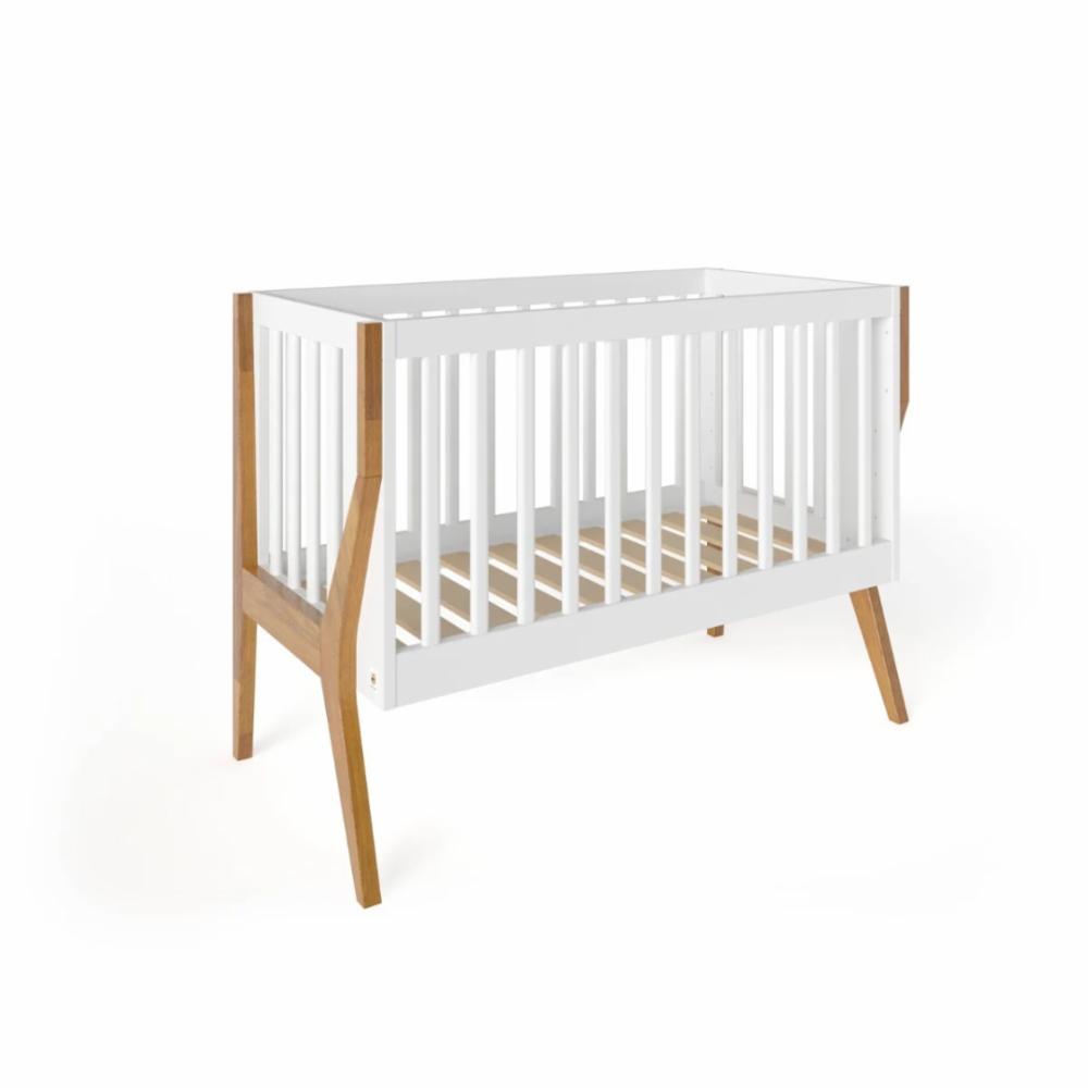 YappyKids YappyIcon Pinnasänky 120*60cm - White/Natur