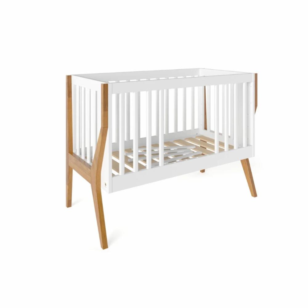 YappyKids YappyIcon Pinnasänky 120*60cm - White/Natur