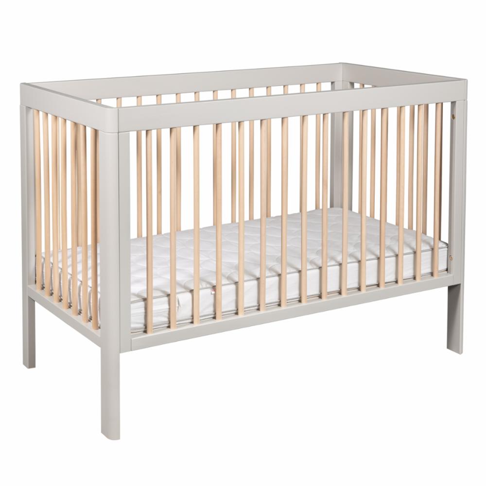 Troll Pinnasänky Lukas - Soft Grey/Natur