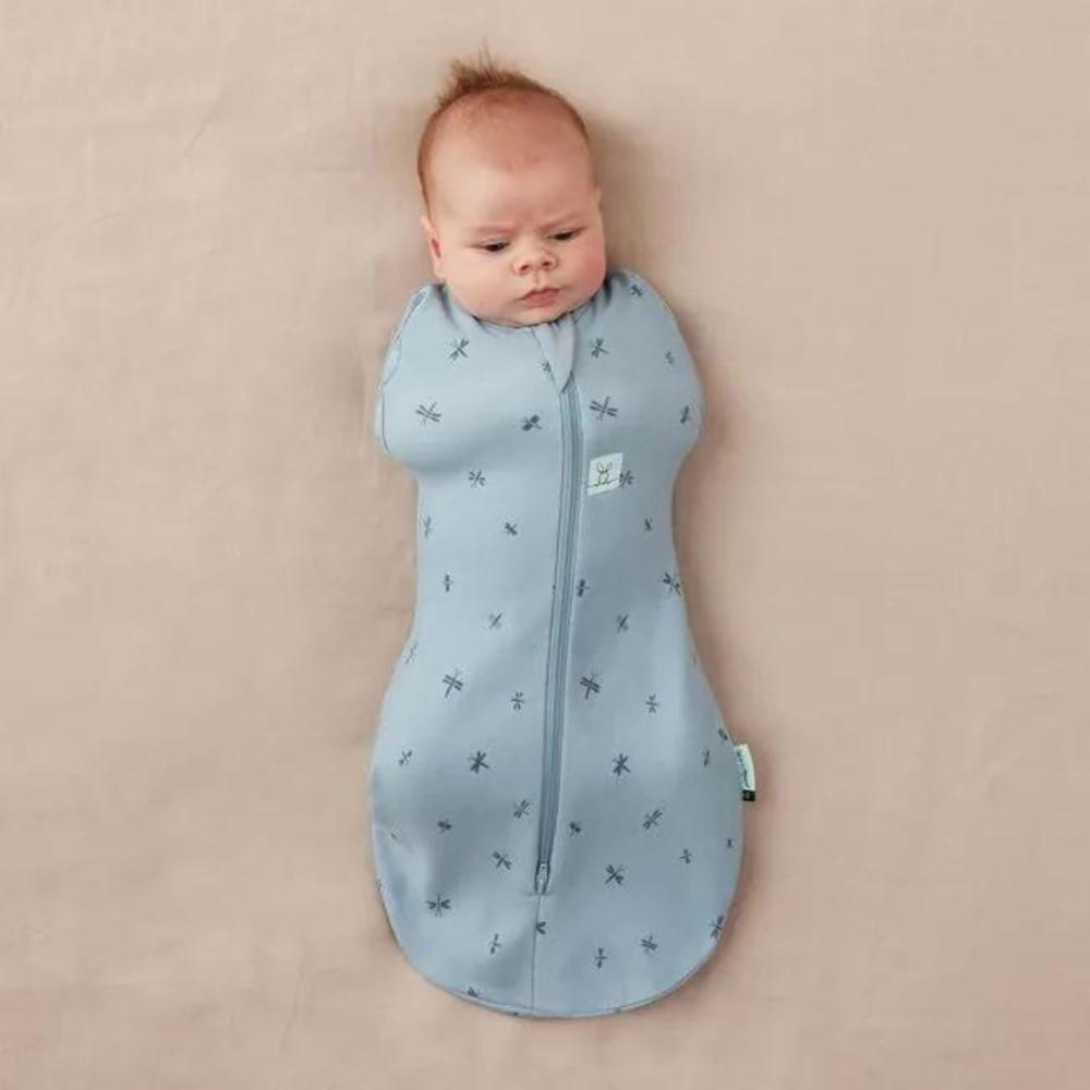 ErgoCocoon Kapalo&Unipussi TOG 1.0 - Dragonflies Sininen - Koko 3-6m