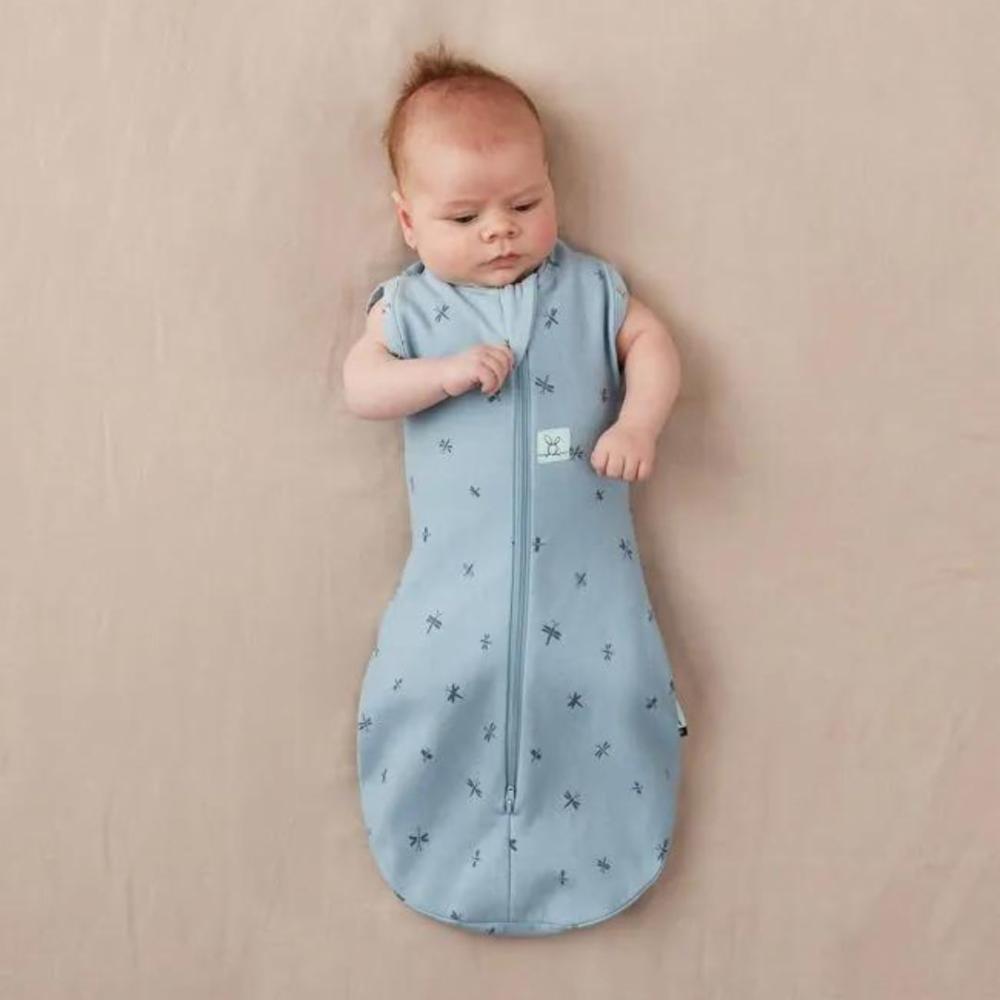 ErgoCocoon Kapalo&Unipussi TOG 1.0 - Dragonflies Sininen - Koko 3-6m