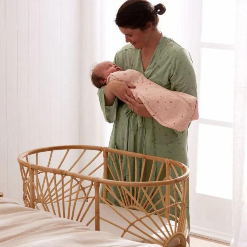 ErgoCocoon Kapalo&Unipussi TOG 1.0 - Daisies Vaaleanpunainen - Koko 0-3m