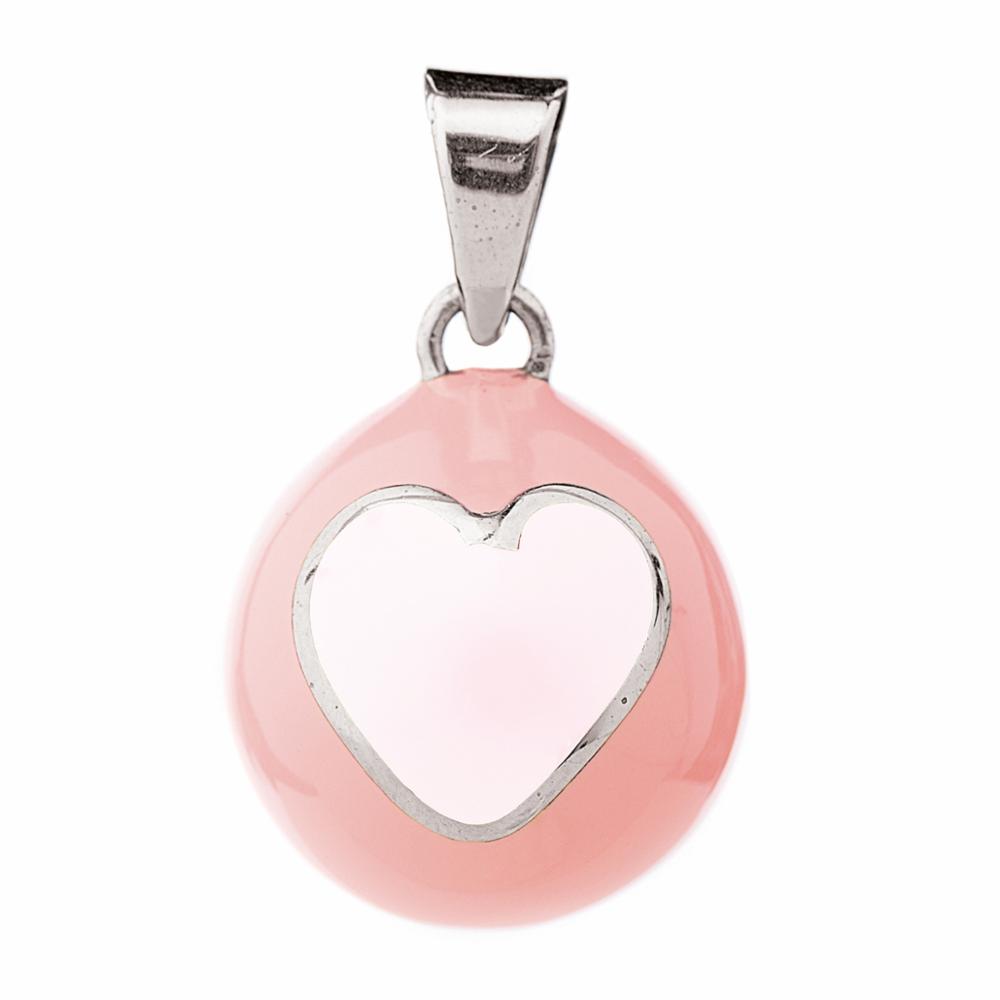 Bola Raskauskoru VK940 Pink white heart